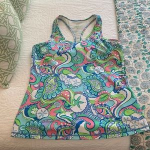 Lilly Pulitzer Workout Racerback tank